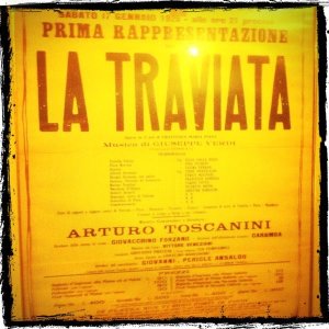 La Traviata - Verdi (primeira apresentação, no Teatro alla Scala)